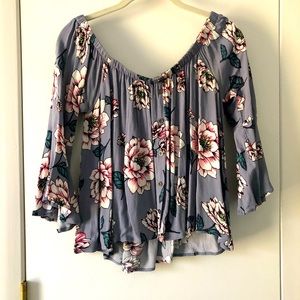 Off the shoulder top